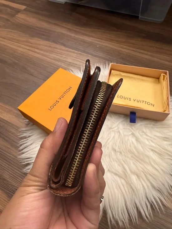 Louis Vuitton Monogram Brown Compact Wallet